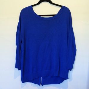 Royal blue sweater